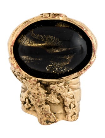 Saint Laurent Arty Cocktail Ring
