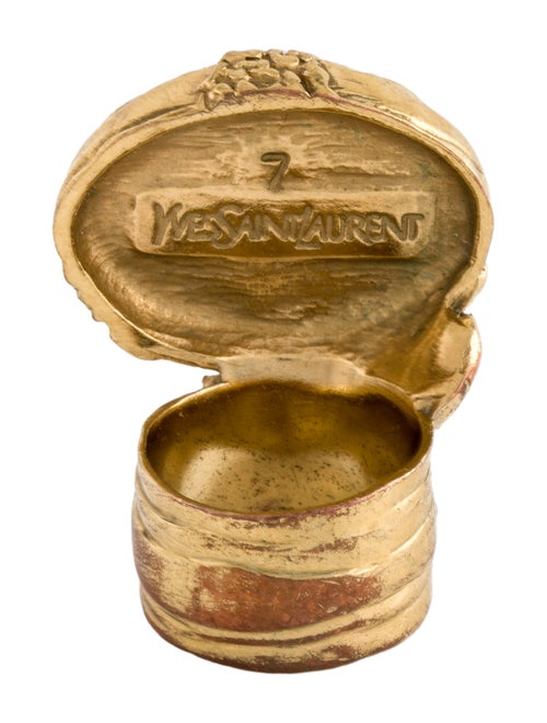 Saint Laurent Arty Cocktail Ring