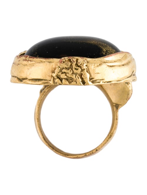 Saint Laurent Arty Cocktail Ring