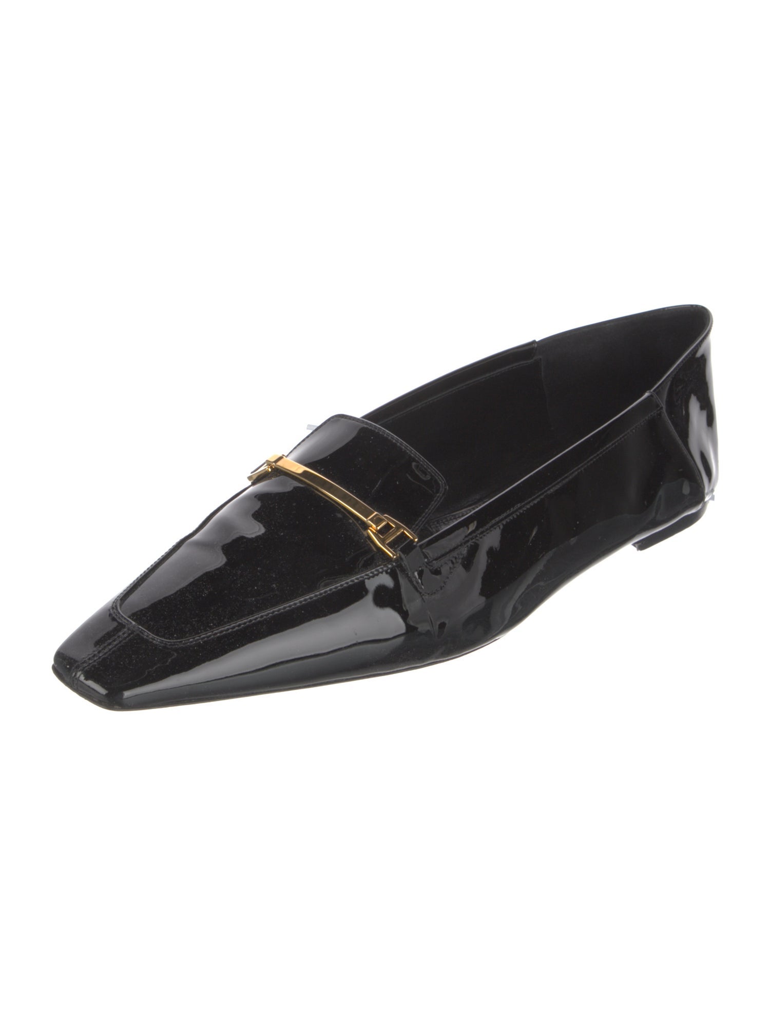 Saint Laurent Patent Leather Loafers