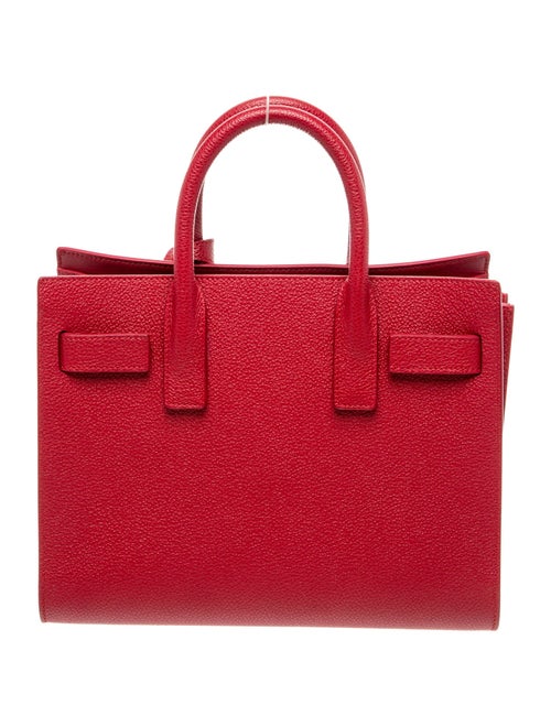 Saint Laurent Leather Sac De Jour Nano