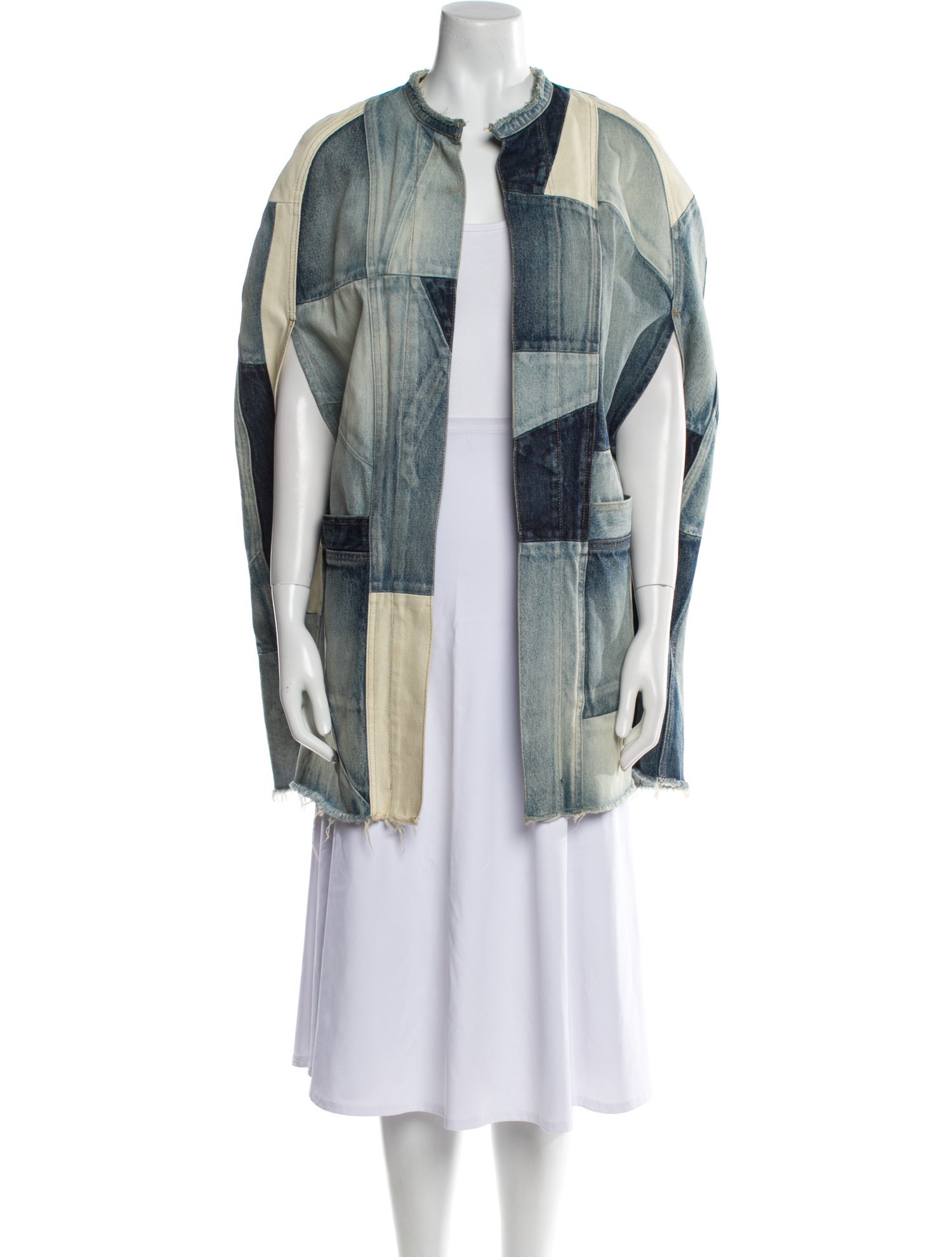 Saint Laurent Colorblock Pattern Jacket