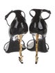 Saint Laurent Patent Leather Sandals