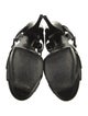 Saint Laurent Patent Leather T-Strap Sandals