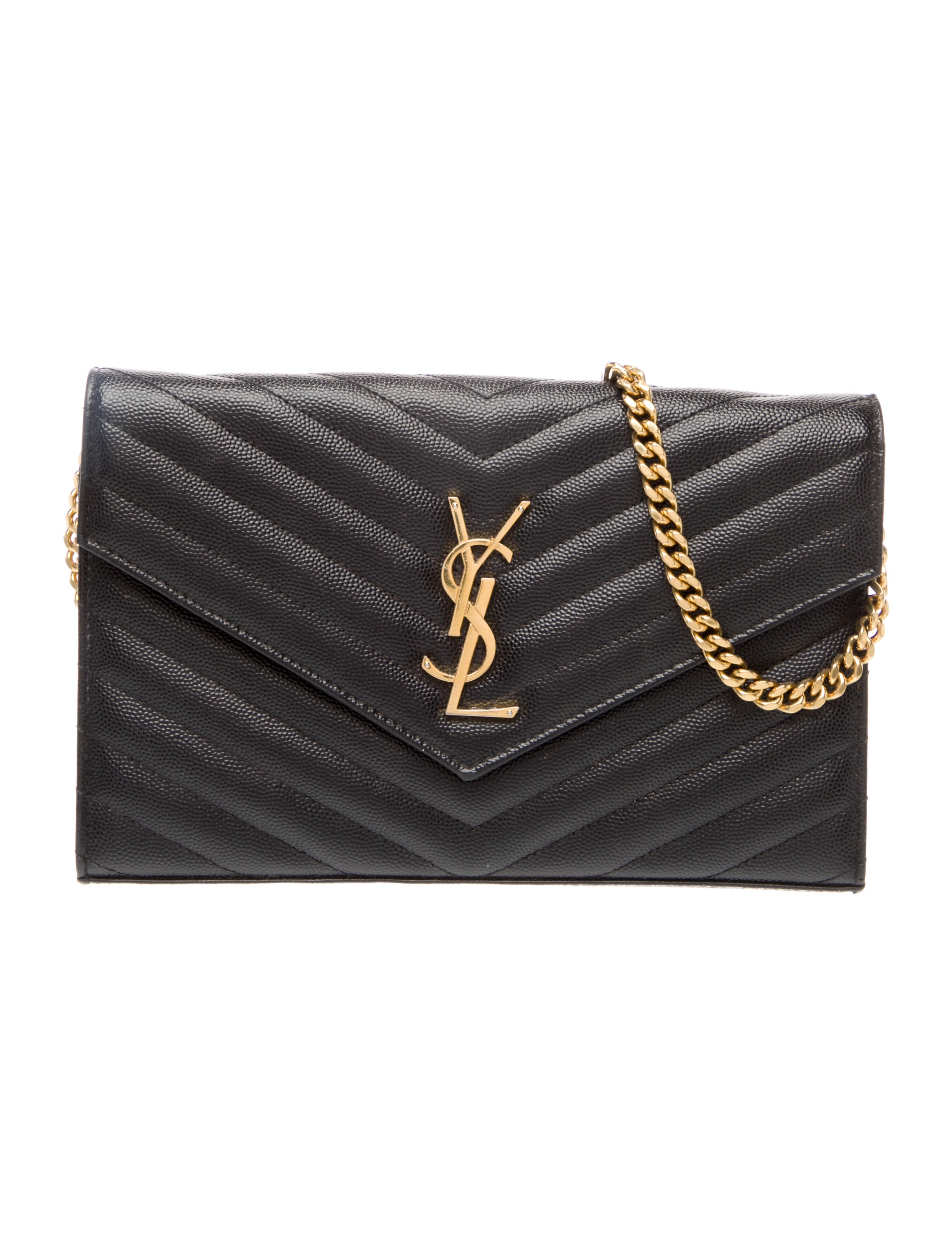 Saint Laurent Chevron Envelope