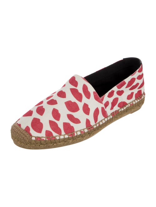 Saint Laurent Canvas Printed Espadrilles