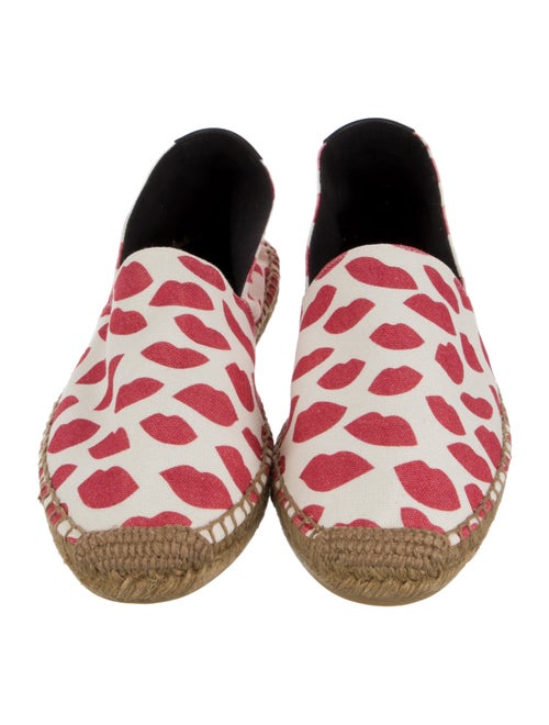 Saint Laurent Canvas Printed Espadrilles