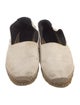 Saint Laurent Canvas Embroidered Accent Espadrilles