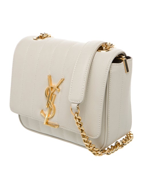 Saint Laurent Leather Vicky Small