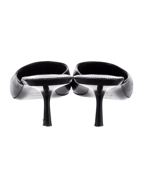 Saint Laurent Leather Mules