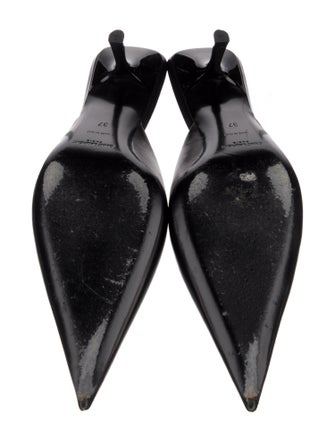 Saint Laurent Leather Mules