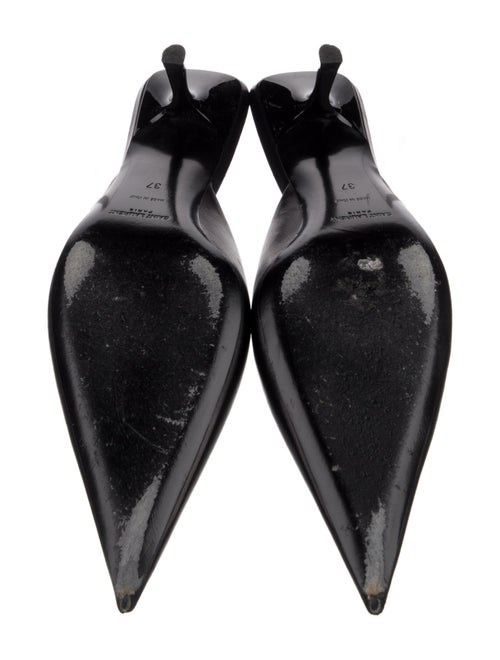 Saint Laurent Leather Mules