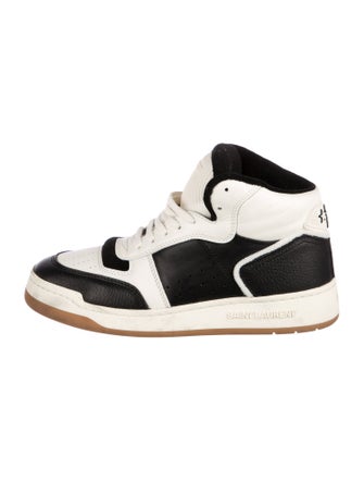 Saint Laurent Leather Sneakers