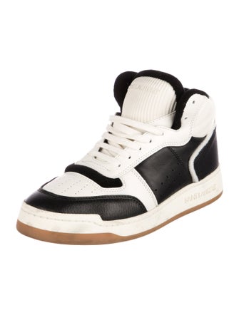 Saint Laurent Leather Sneakers