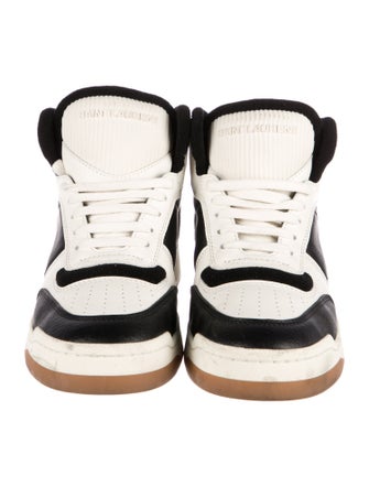 Saint Laurent Leather Sneakers