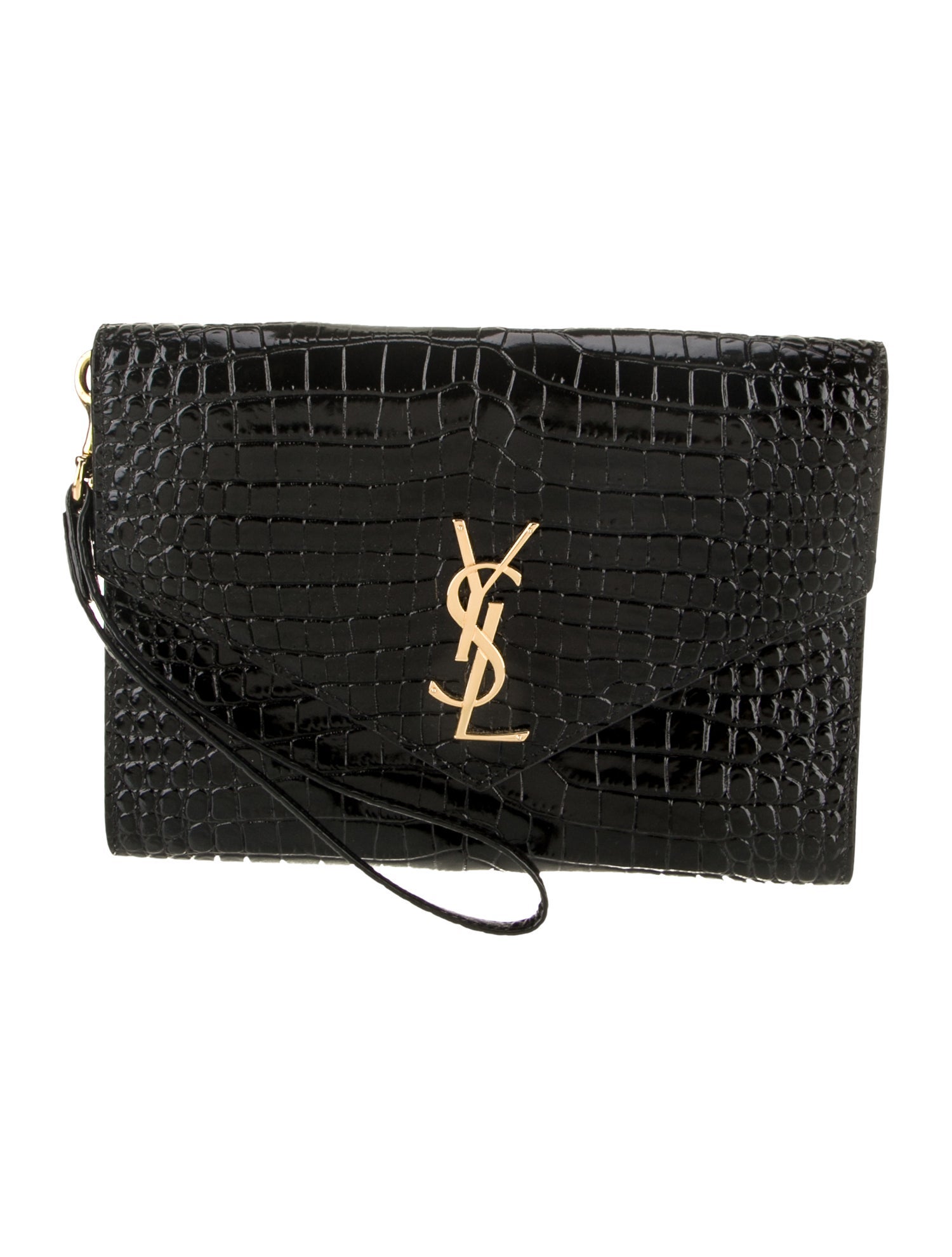 Saint Laurent Embossed Leather Cassandre 2024 w/ Tags