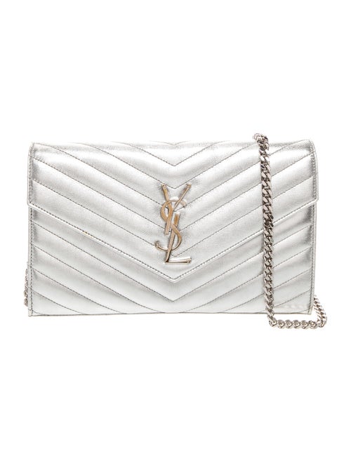 Saint Laurent Leather Clutch