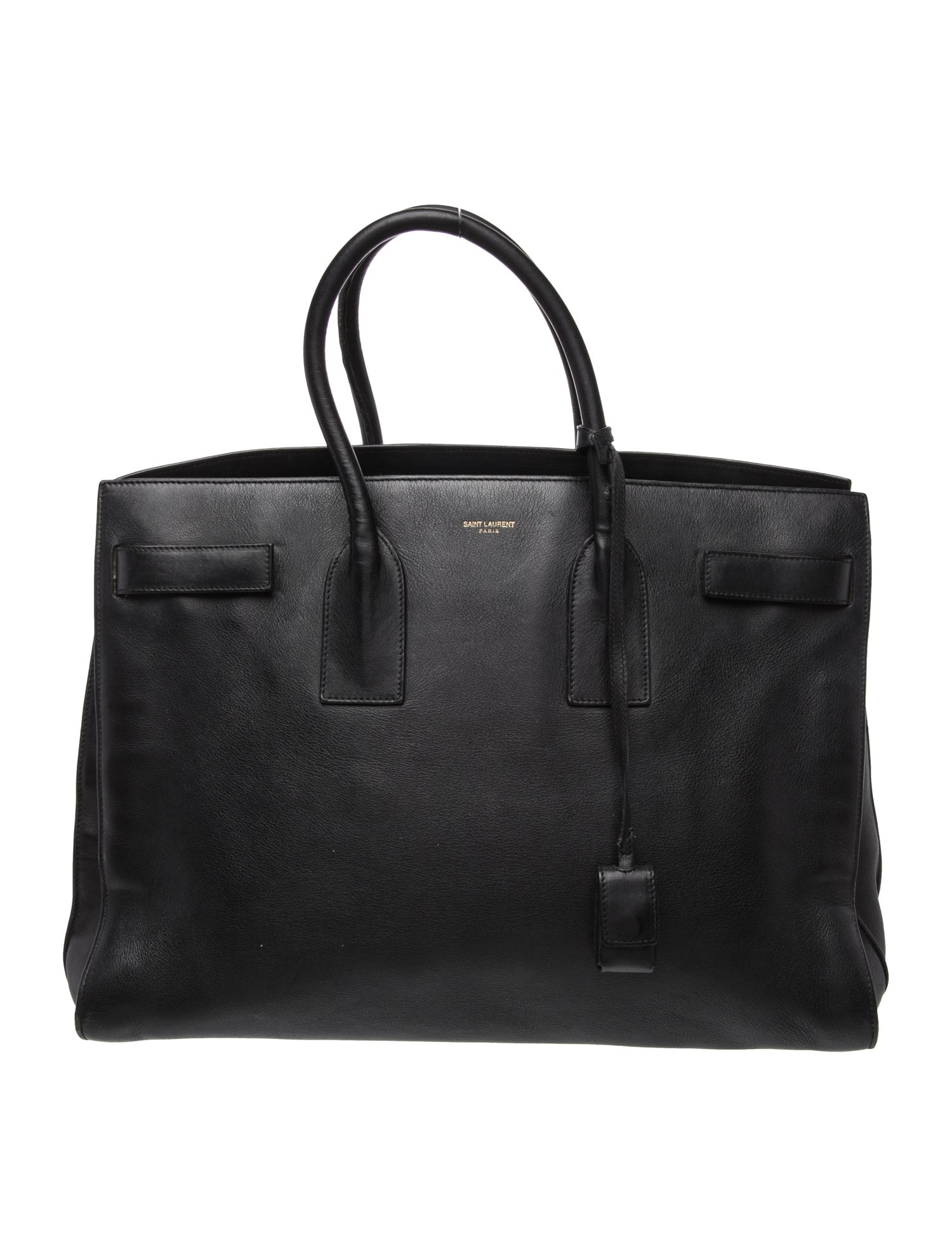 Saint Laurent Leather Sac De Jour