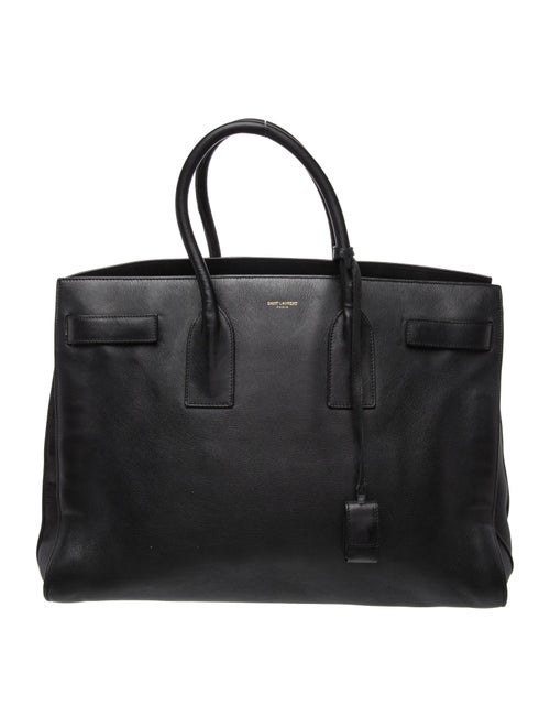 Saint Laurent Leather Sac De Jour