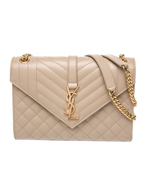Saint Laurent Quilted Envelope Medium