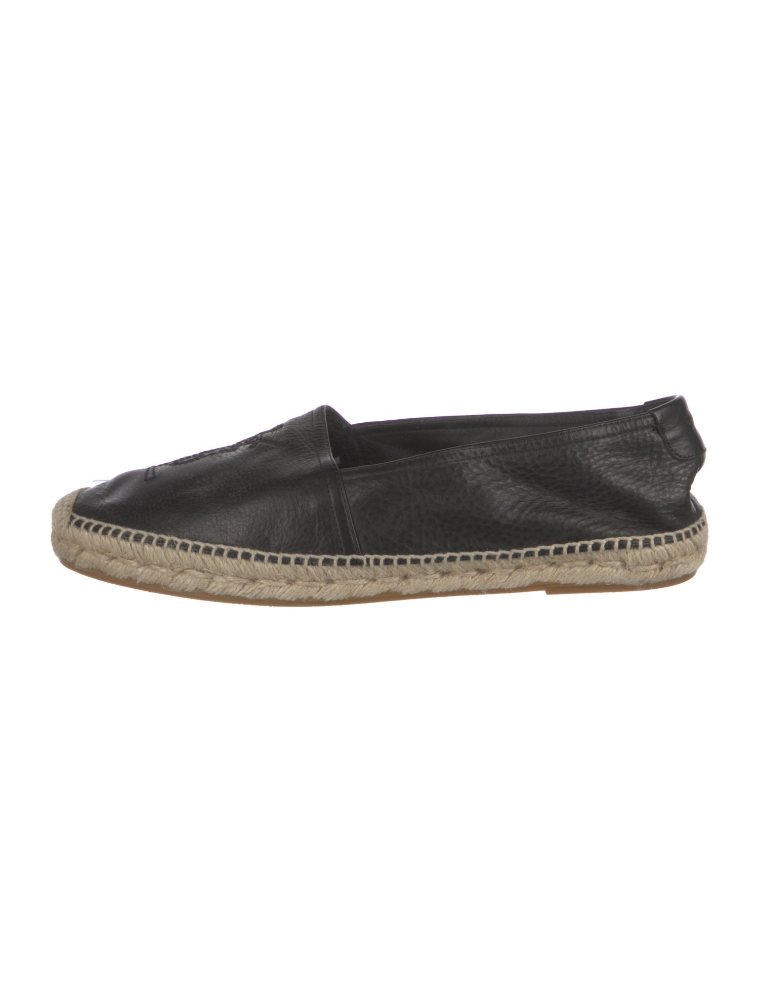 Saint Laurent Leather Espadrilles