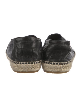Saint Laurent Leather Espadrilles