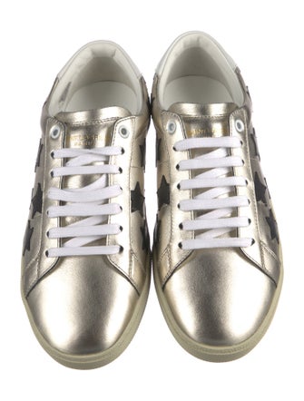 Saint Laurent Leather Sneakers