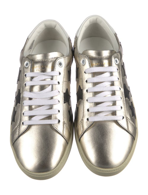 Saint Laurent Leather Sneakers