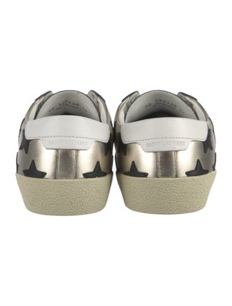 Saint Laurent Leather Sneakers