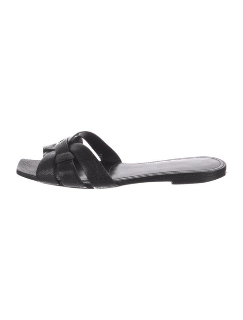 Saint Laurent Leather Slides