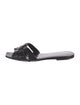 Saint Laurent Leather Slides