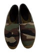 Saint Laurent Canvas Camouflage Print Espadrilles