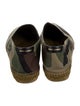 Saint Laurent Canvas Camouflage Print Espadrilles