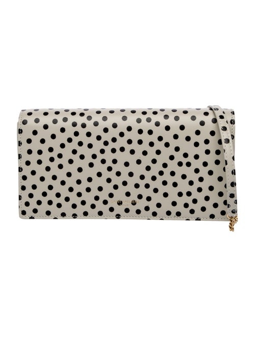 Saint Laurent Leather Chain Wallet