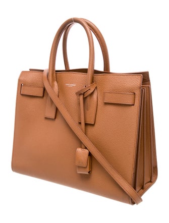 Saint Laurent Leather Sac De Jour Small