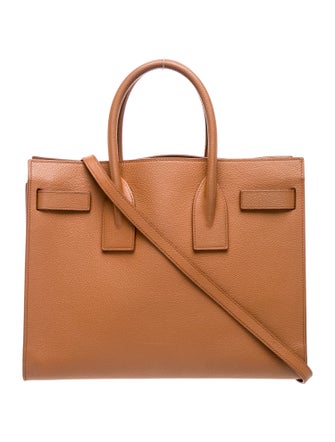 Saint Laurent Leather Sac De Jour Small