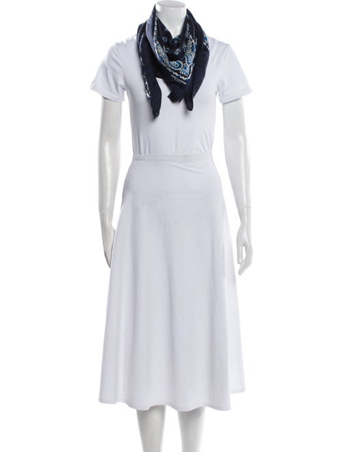 Saint Laurent Silk Printed Scarf