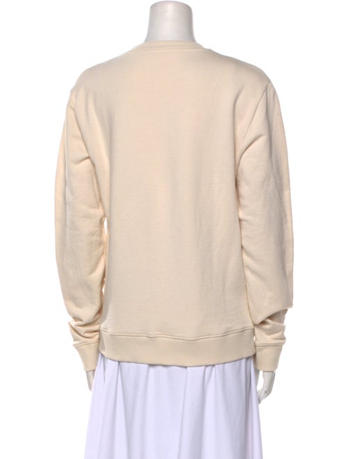 Saint Laurent Graphic Print Crew Neck Sweatshirt