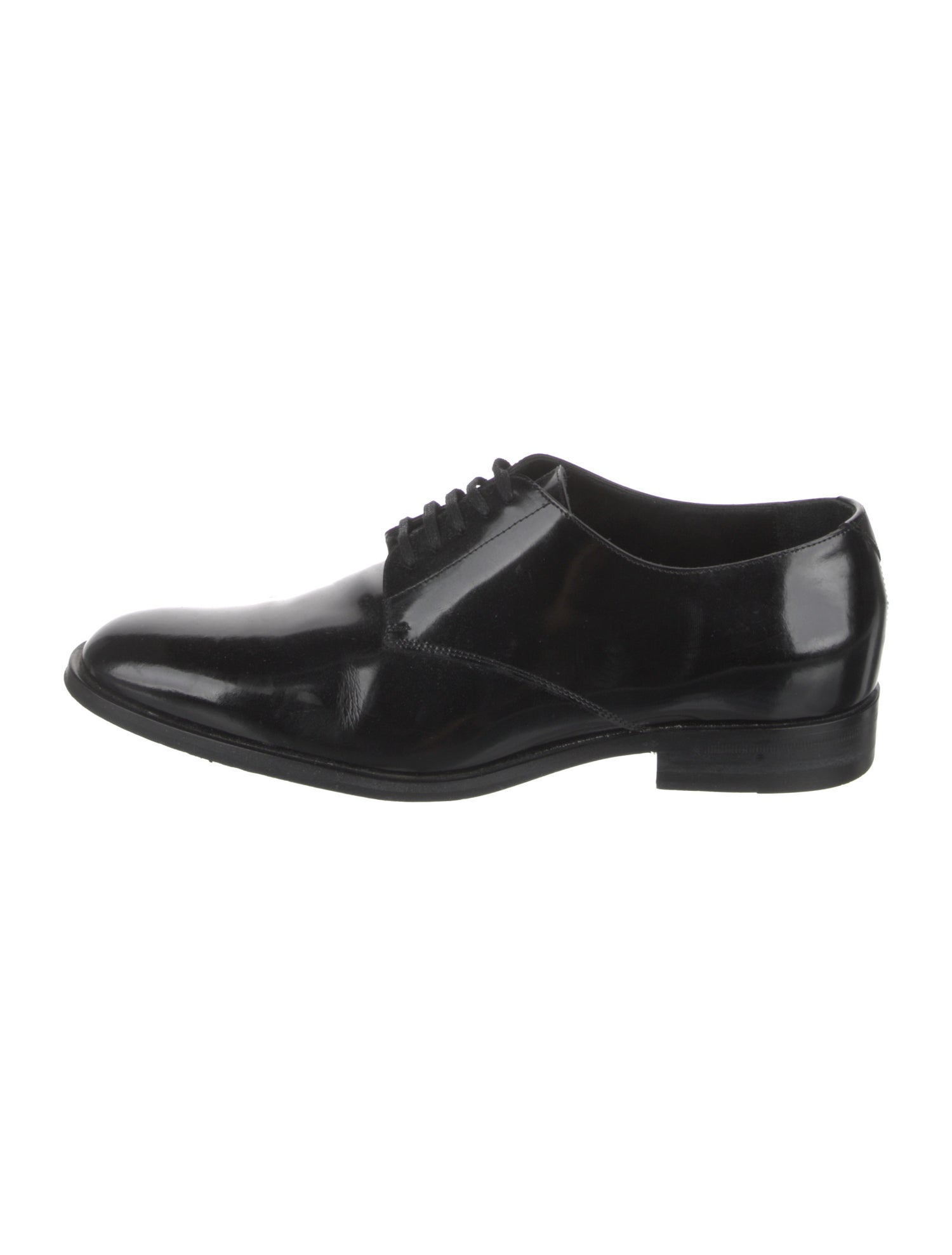 Saint Laurent Patent Leather Derby Shoes