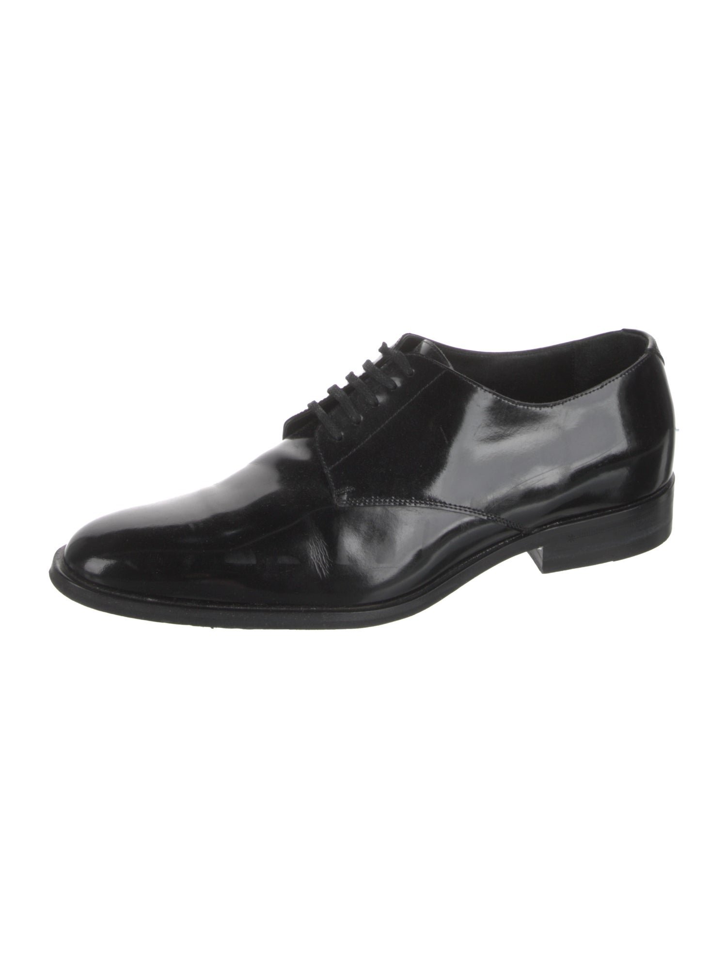 Saint Laurent Patent Leather Derby Shoes