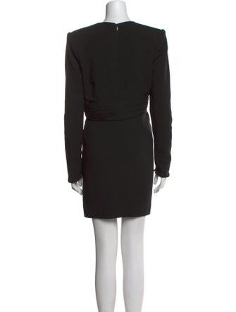 Saint Laurent V-Neck Mini Dress