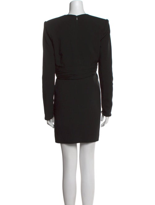 Saint Laurent V-Neck Mini Dress