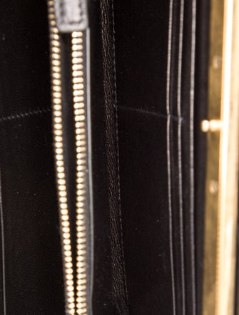 Saint Laurent Leather Wallet on Chain