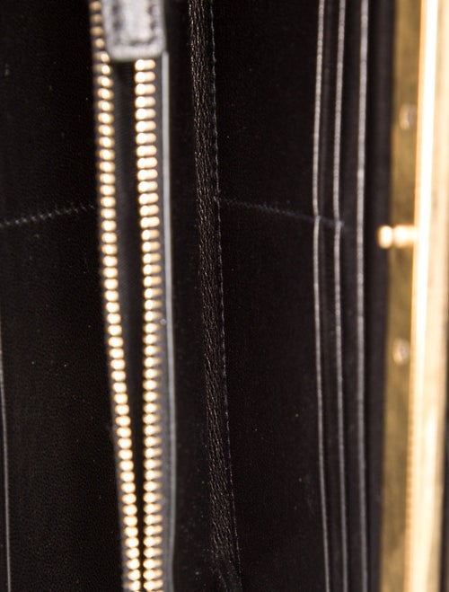 Saint Laurent Leather Wallet on Chain