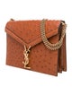 Saint Laurent Ostrich Cassandre