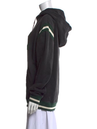 Saint Laurent Graphic Print Crew Neck Sweatshirt