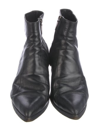 Saint Laurent Leather Boots