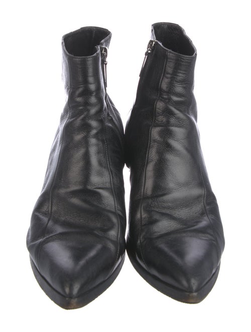 Saint Laurent Leather Boots
