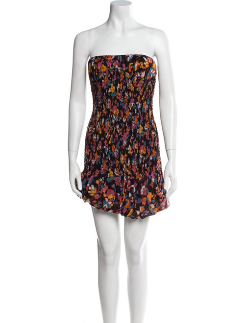 Saint Laurent Silk Mini Dress