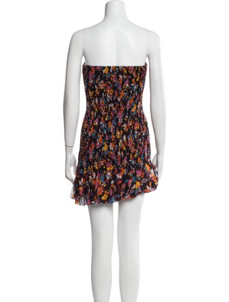 Saint Laurent Silk Mini Dress